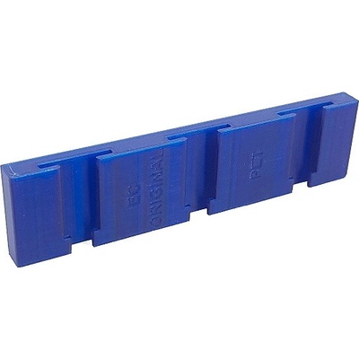 EC-ORIGINAL 3 x Panel s T-drážkou PETG pro nástavce Modrá