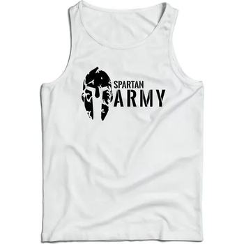 Image 1 of DRAGOWA Мъжки потник spartan army, бял, 160 г/м2 (3525)