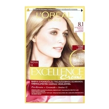 L'Oréal Excellence Creme Triple Protection 8,1 Natural Ash Blonde 48 ml