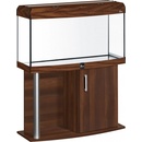 Diversa Comfort LED akvarijní set vypouklý hliník ořech 112 l