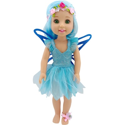 Moni Кукла Moni Toys - Фея, синя, 38 cm (111813)
