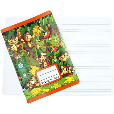 CreativeToys Zošit 511 s pomocnou linkou