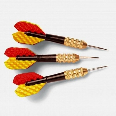 Set šípky Harrows steel Mini brass