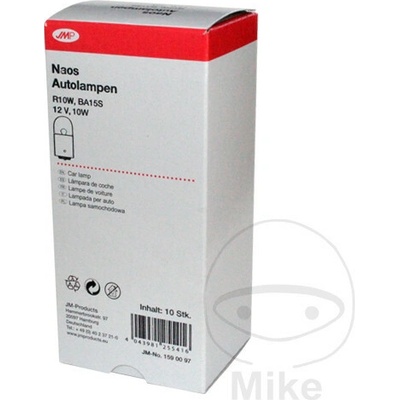 JMP žárovka 12V10W BA15S počet 10 ks. ID 1590306 GAS GAS EC 250 21-24, GAS EC 250 F 21-24, GAS EC 300 21-24, GAS EC 350 F 21, GAS EC 500 F 24, HONDA C 50 LA CUB 86, C 90 CUB 86-96...