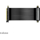 AKASA Riser black X2, 20 cm