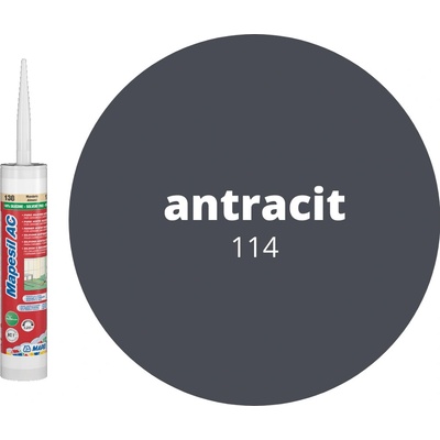 MAPEI Mapesil AC 114 silikon 310g antracit