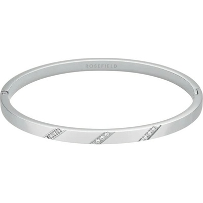 Rosefield Elegantný pevný náramok s kryštálmi JBLCS-J1044