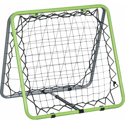 HOMCOM Oboustranná odrazová branka 75 x 75 x 64 cm | zelená + černá – Zboží Dáma