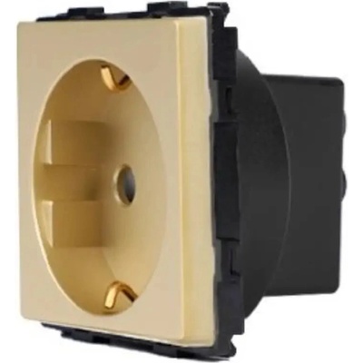 Luxon КОНТАКТ ЕДИНИЧЕН С ДЕТСКА ЗАЩИТА ЗЛАТО luxon (726852954253)