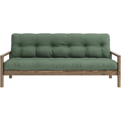 Karup Design rozkladacia pohovka 205 cm Knob zelená