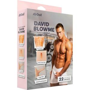 AirDoll David Blowme - надуваем мъж от гума - натурален цвят