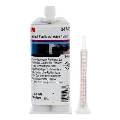 3M Lepidlo na plasty rýchle čierné 04748 48,5 ml