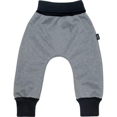 Esito dětské softshellové kalhoty Šedý melír