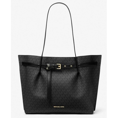 Michael Kors Emilia large shopper kabelka logo černá