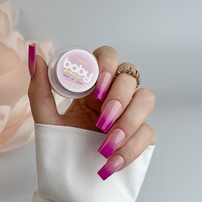 Clavier Nailsology Baby Boomer Ombre gél 3v1 R01 cherry 3g