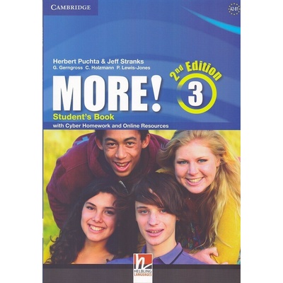 More! 3 2nd Edition Student's Book with Cyber Homework & Online Resources Puchta Herbert et al