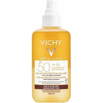 Vichy Ideal Sol Eau Luminous SPF50 200ml - Yellow