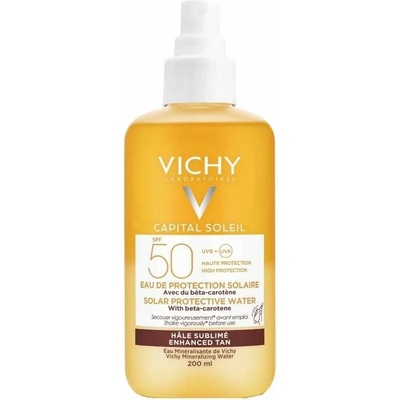 Vichy Ideal Sol Eau Luminous SPF50 200ml - Yellow