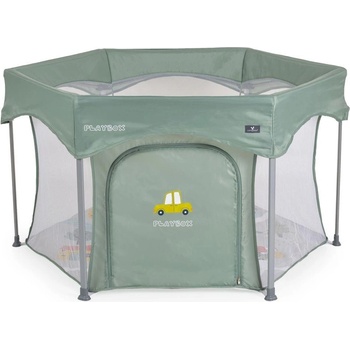 Cangaroo Детска кошара за игра Playbox зелен (3801005210237)