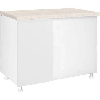 Image 1 of Matis Кухненски шкаф долен ъглов с една врата Aura DU100 бял