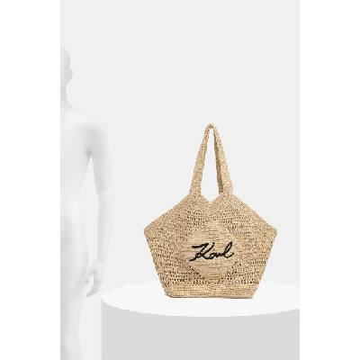 KARL LAGERFELD чанта tote дамска от сплетена материя K/SIGNATURE (B2W46068)