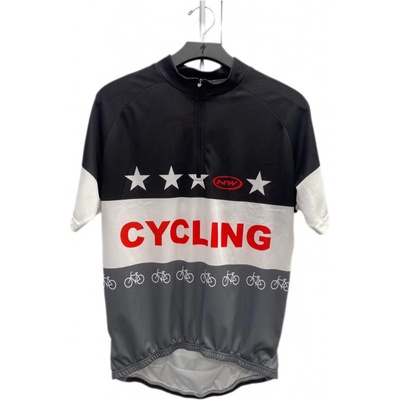 Northwave CYCLING FOR PRESIDENT white-black