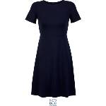 Neoblu 3171 CAMILLE / Дамска рокля с къс ръкав - нощно синьо 44 (243171046u9)