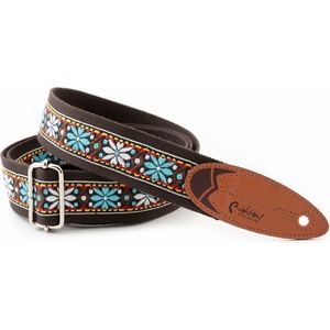 RightOnStraps Surf Wind Brown Колан за китара (ROADRUNNER-WIND-BRWN)