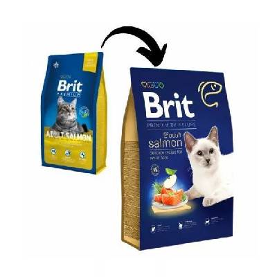 Brit Premium Cat Adult Salmon 8kg