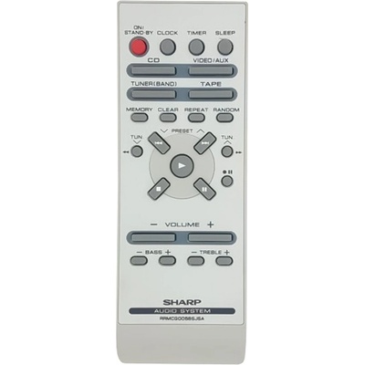 GENERAL SHARP RRMCG0056SJSA - съвместимо дистанционно управление на марката General (RRMCG0056SJSA)