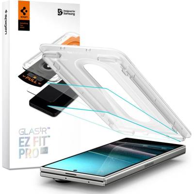 Spigen Протектор за дисплей (2 бр. ) - Spigen Glas. tR EZ-FIT Pro HD - Samsung Galaxy Z Fold7 - Прозрачен
