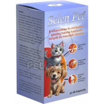 Selen Pet рибено масло на капсули за кучета и котки 50 бр капсули