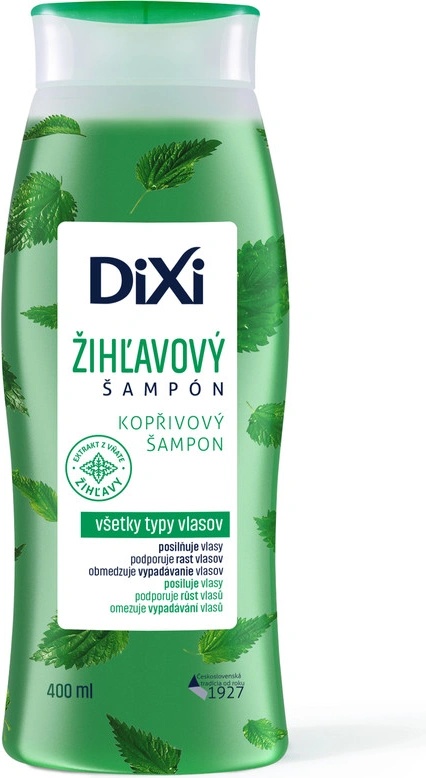 Dixi Kopřivový šampon proti vypadávání vlasů pro všechny typy vlasů 400 ml