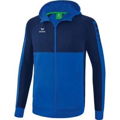 Erima SIX WINGS mikina 1/2 ZIP PÁNSKÁ Modrá Tmavě modrá