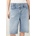 AllSaints къс панталон дамски от деним AKI (W053EE)