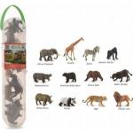 Tactic Box with wild mini animals A1105 COLLECTA