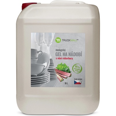TRUCKMALL eko Gel na nádobí rebarbora 5 l