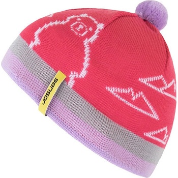 Sensor čepice BEAR dětská růžová