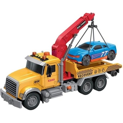 WENYI car - 1: 12 Товарен автомобил пътна помощ + кола