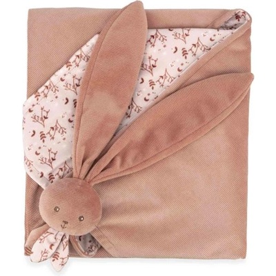 Kaloo Lapinoo Нежно одеяло с възможност за закрепване към столче за кола теракота