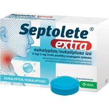 Septolete extra 3 mg/1 mg tvrdé pastilky pas.ord.16 x 3 mg/1 mg