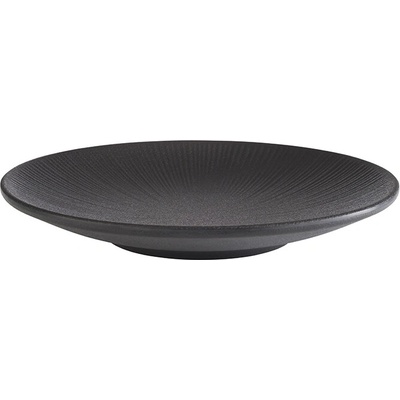 APS Melaminový talíř, 210x30 mm Nero