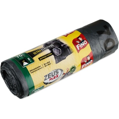 Fino Pytlestahovací 70l 35µm 8ks černé