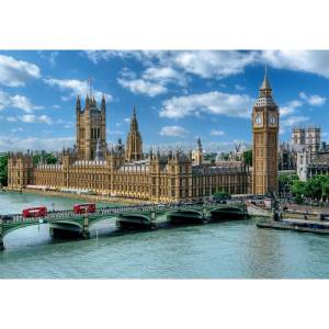 Clementoni - Puzzle Houses of Parliament - 3 000 piese