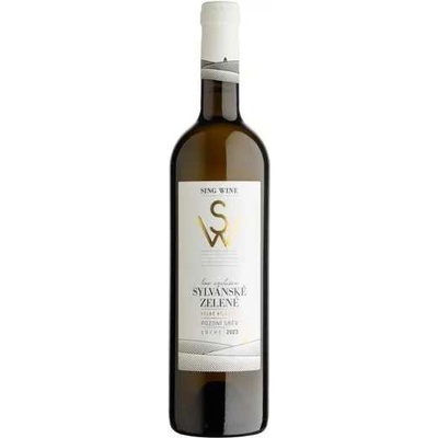Vinařství Sing Wine Sylvánské zelené 2023 pozdní sběr 12,5% 0,75 l (holá láhev)