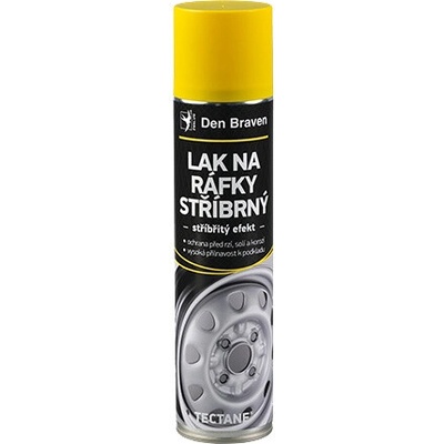 Den Braven lak na ráfky Tectane 400 ml stříbrný