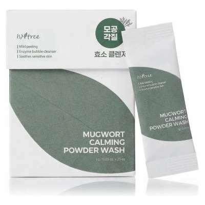 ISNTREE Mugwort измивна пудра за лице с пелин 25x1 g за жени