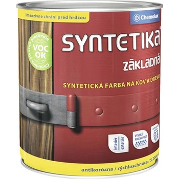 Chemolak Syntetika 2,5 l biela