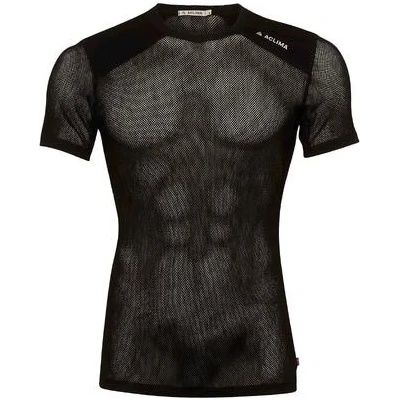 Aclima Мъжко мериносово термобельо Aclima Woolnet Light T-Shirt Merino base layer - Jet Black - размер XL (015-1652-0115)