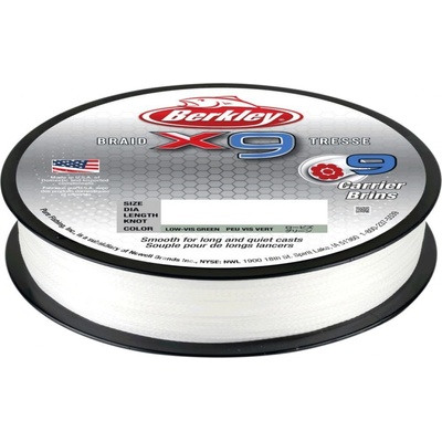 Berkley šňůra X9 Crystal 2000m 0,10mm 9kg